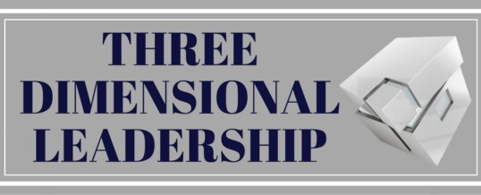 Three Dimensional Leadership
